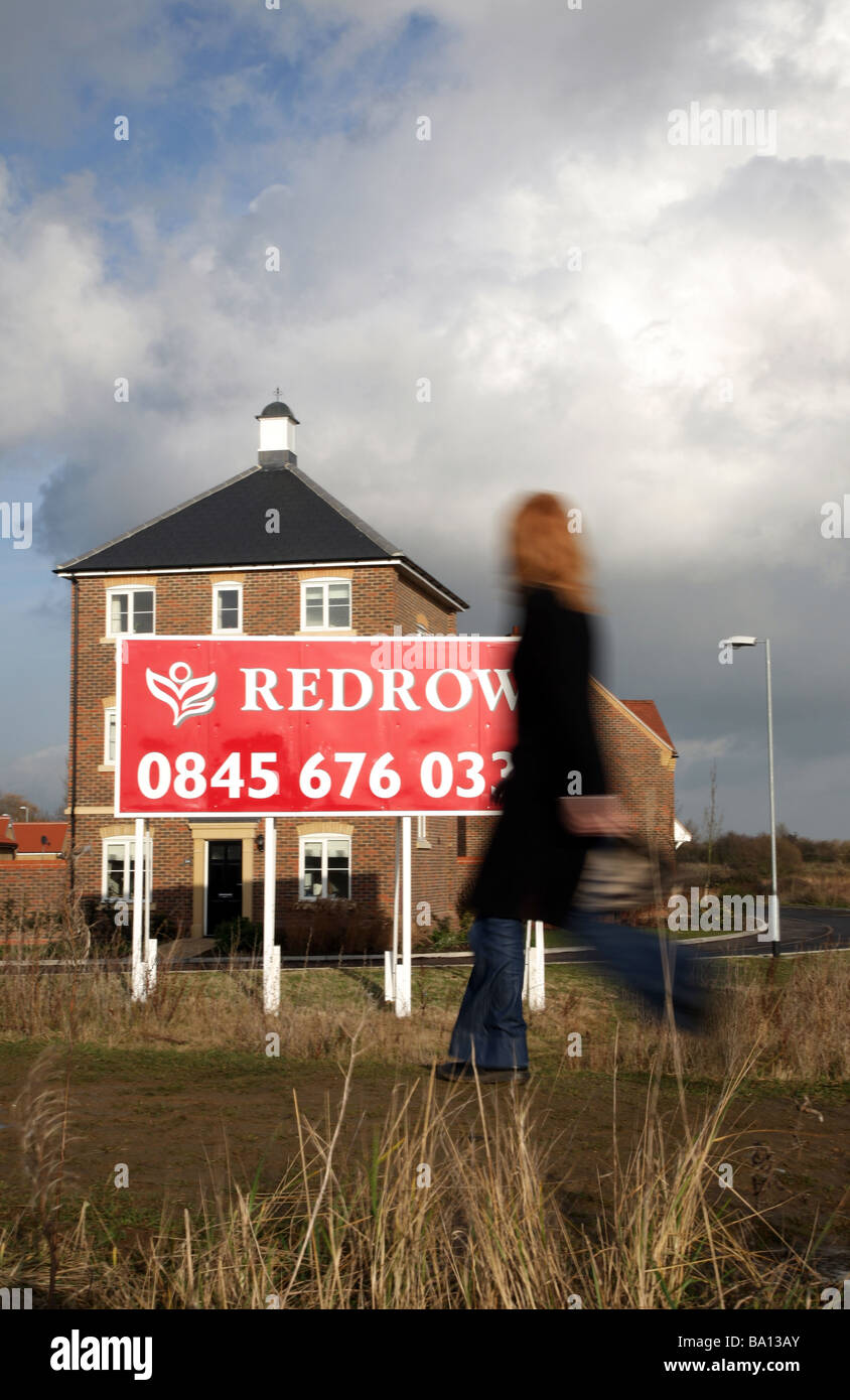 A Redrow Homes development in Heybridge Essex Stock Photo Alamy