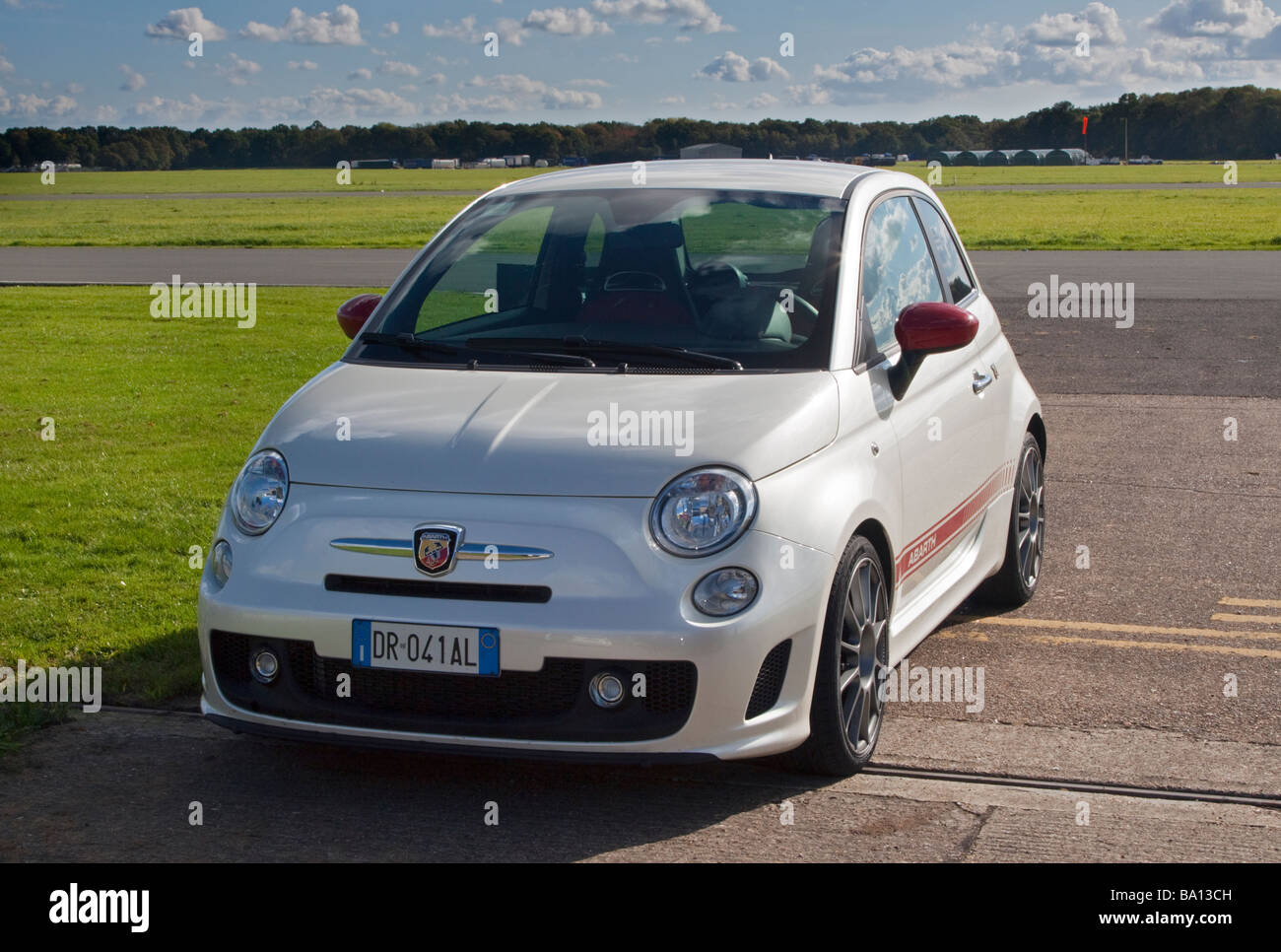 New Fiat 500 Abarth Stock Photo