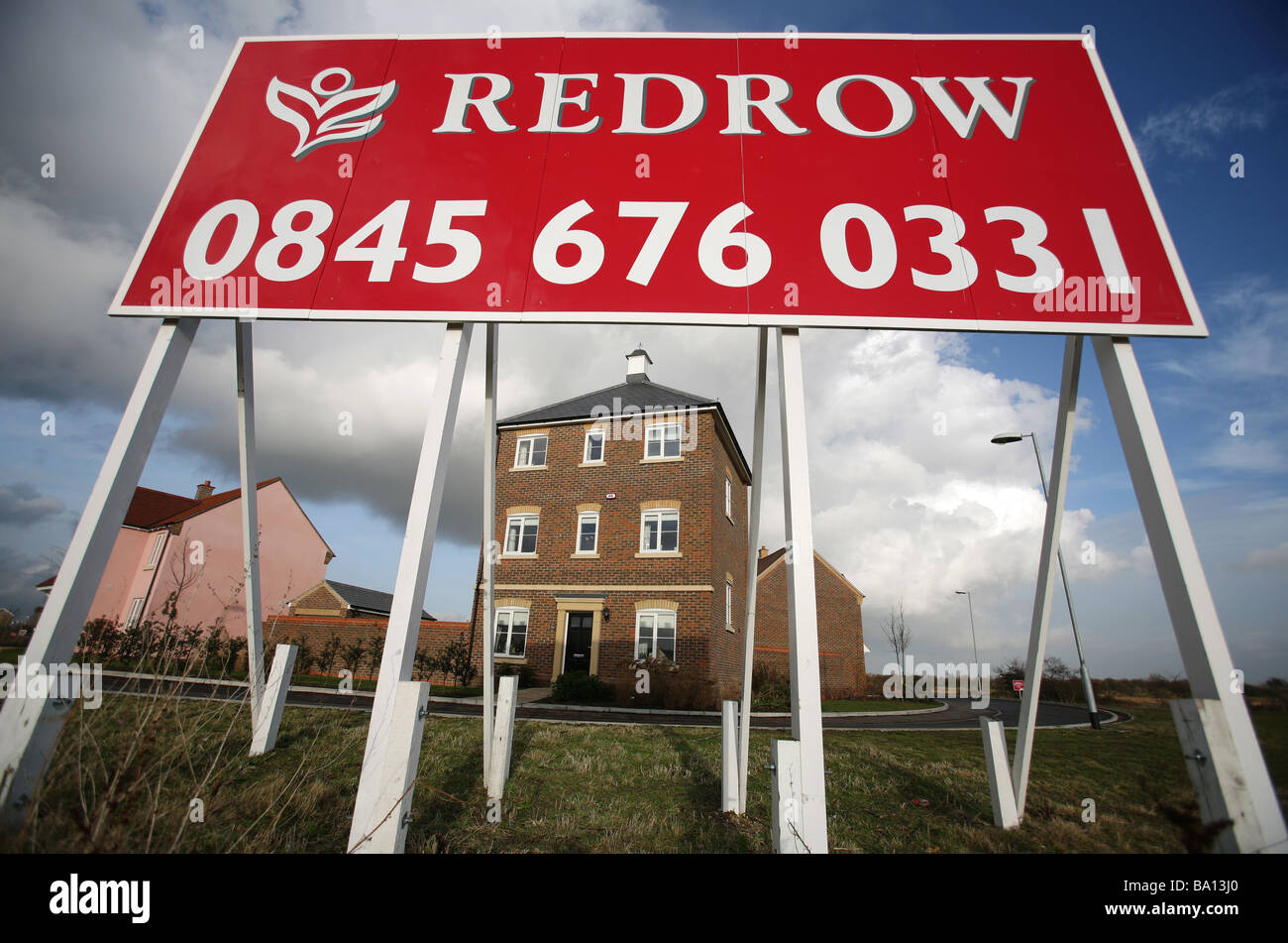 A Redrow Homes development in Heybridge Essex Stock Photo Alamy