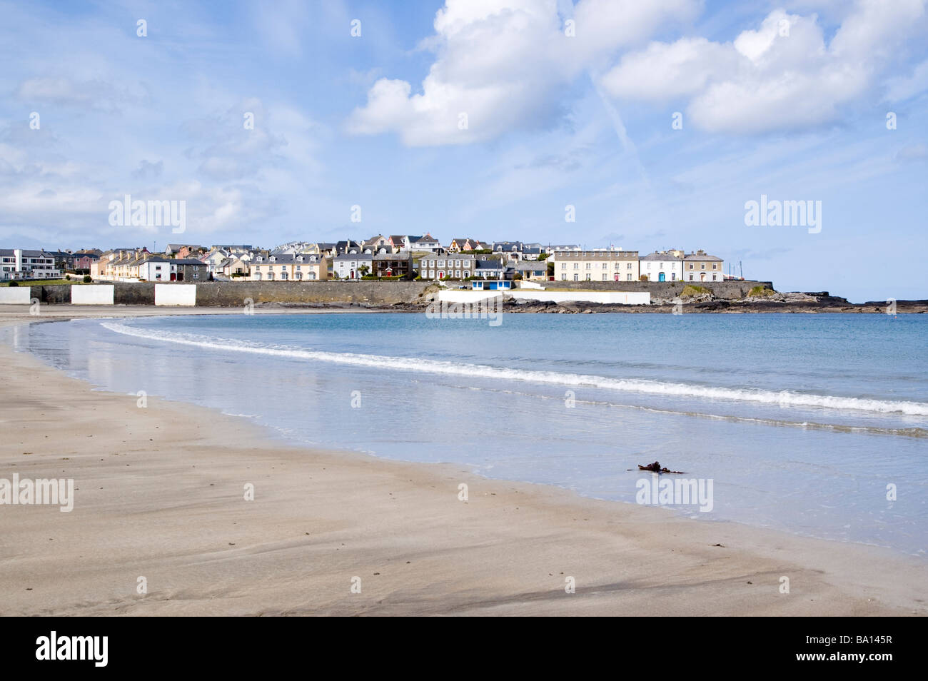 the strand at kilkee in county clare ireland Stock Photo Alamy