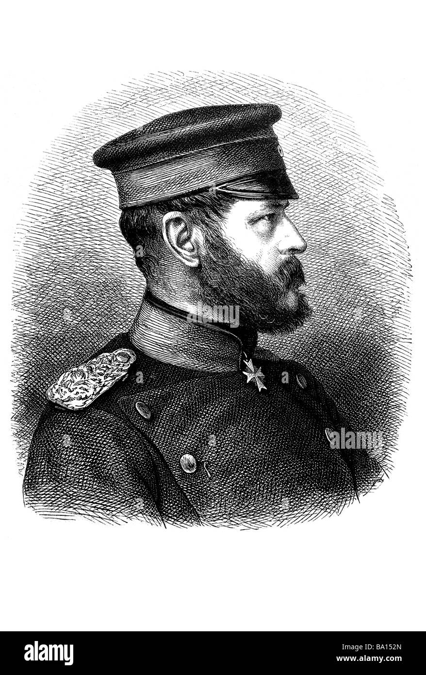 Gustav - from 1864 von - Stiehle, 14. August 1823 in Erfurt - 15. November 1899 in Berlin Stock Photo