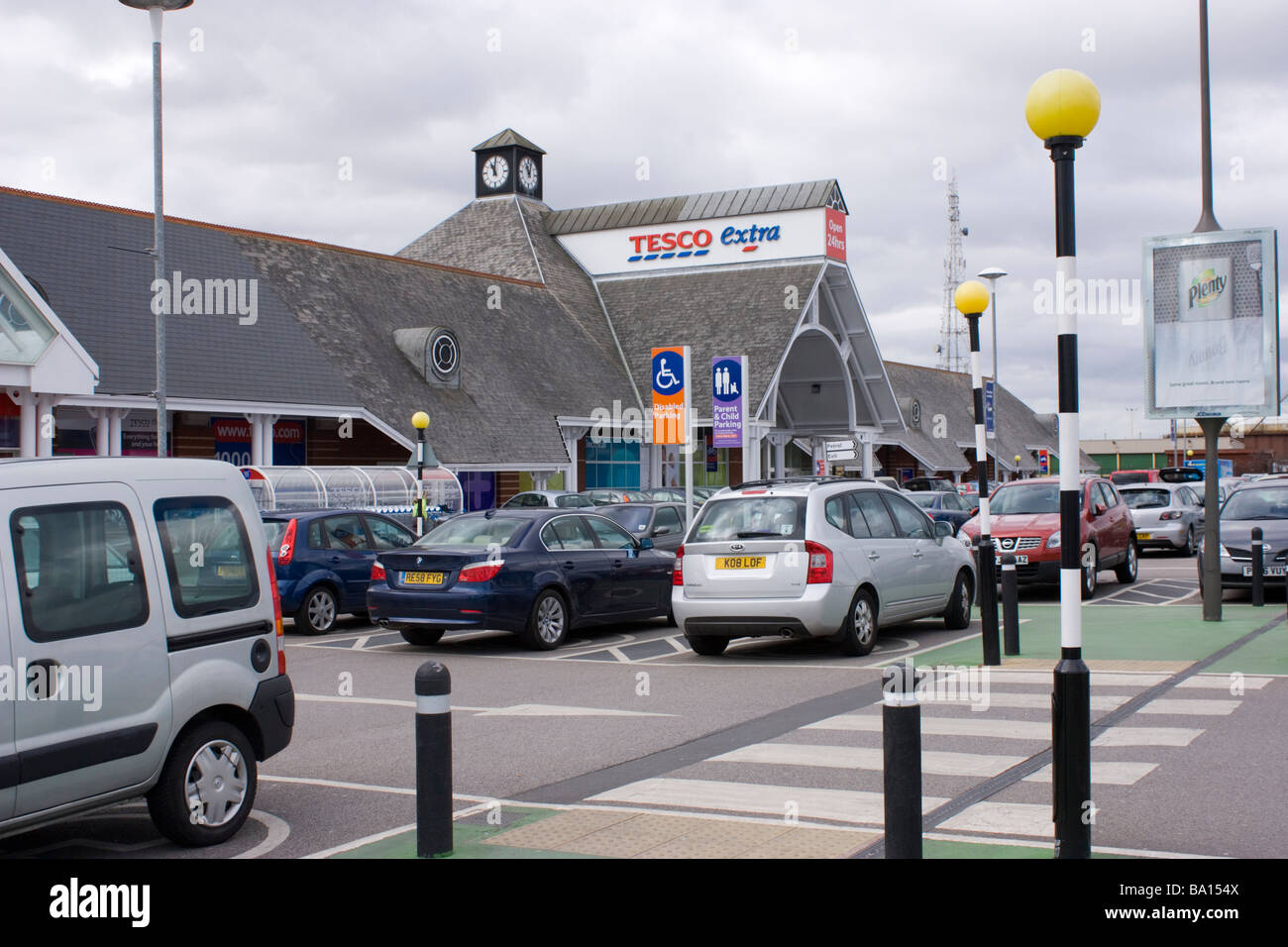 Tesco Blackpool Stock Photo Alamy