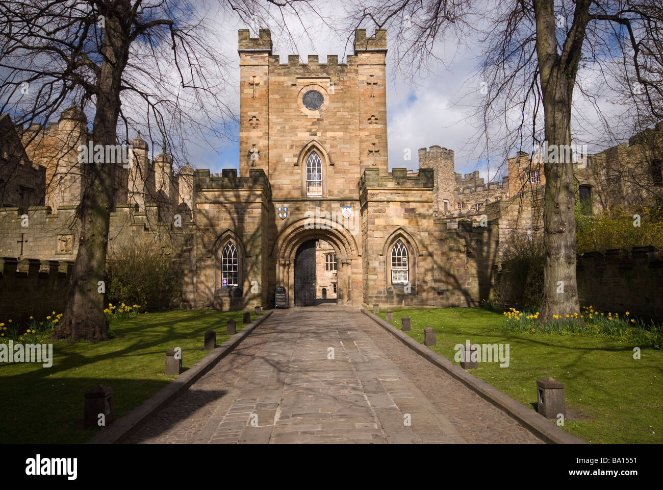 Durham Castle Stock Photo