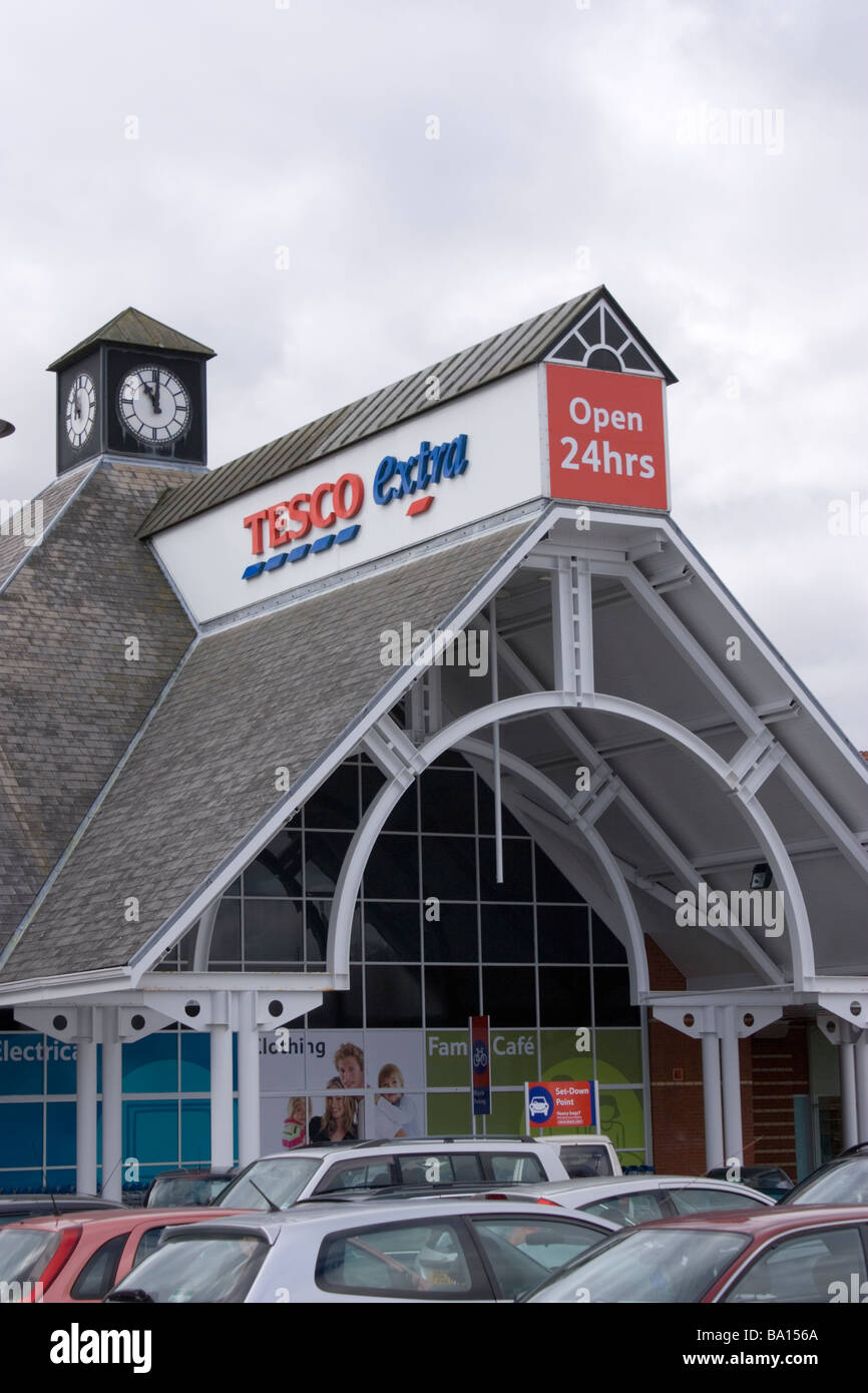 Tesco Blackpool Stock Photo Alamy