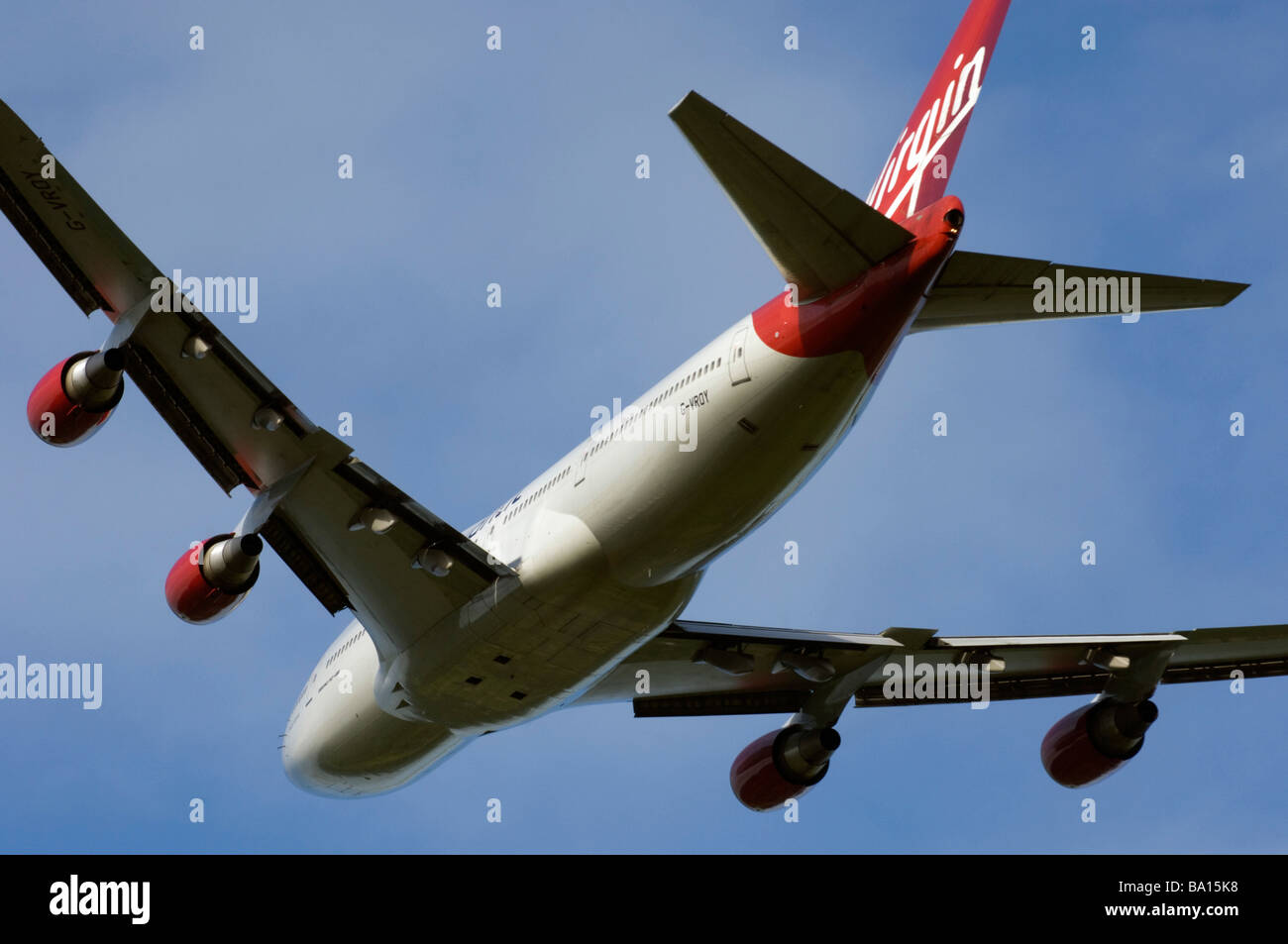 Virgin atlantic 747 400 hi-res stock photography and images Virgin atlantic 747 400 hi-res stock photography and images