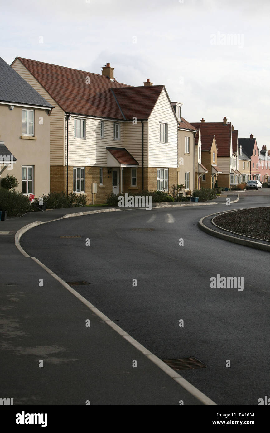 A Redrow Homes development in Heybridge Essex Stock Photo Alamy