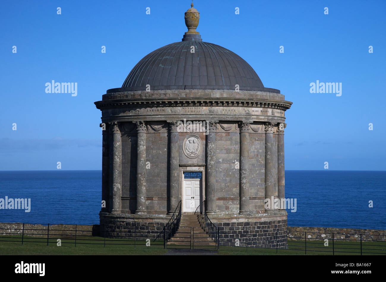 Mussenden Temple downhill county londonderry derry northern ireland Stock Photo