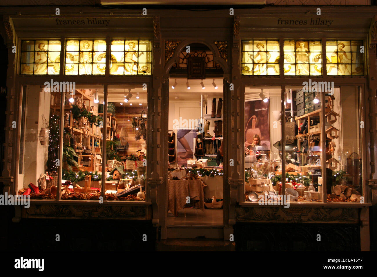 Beautiful clothes shop in England Stock Photo Alamy