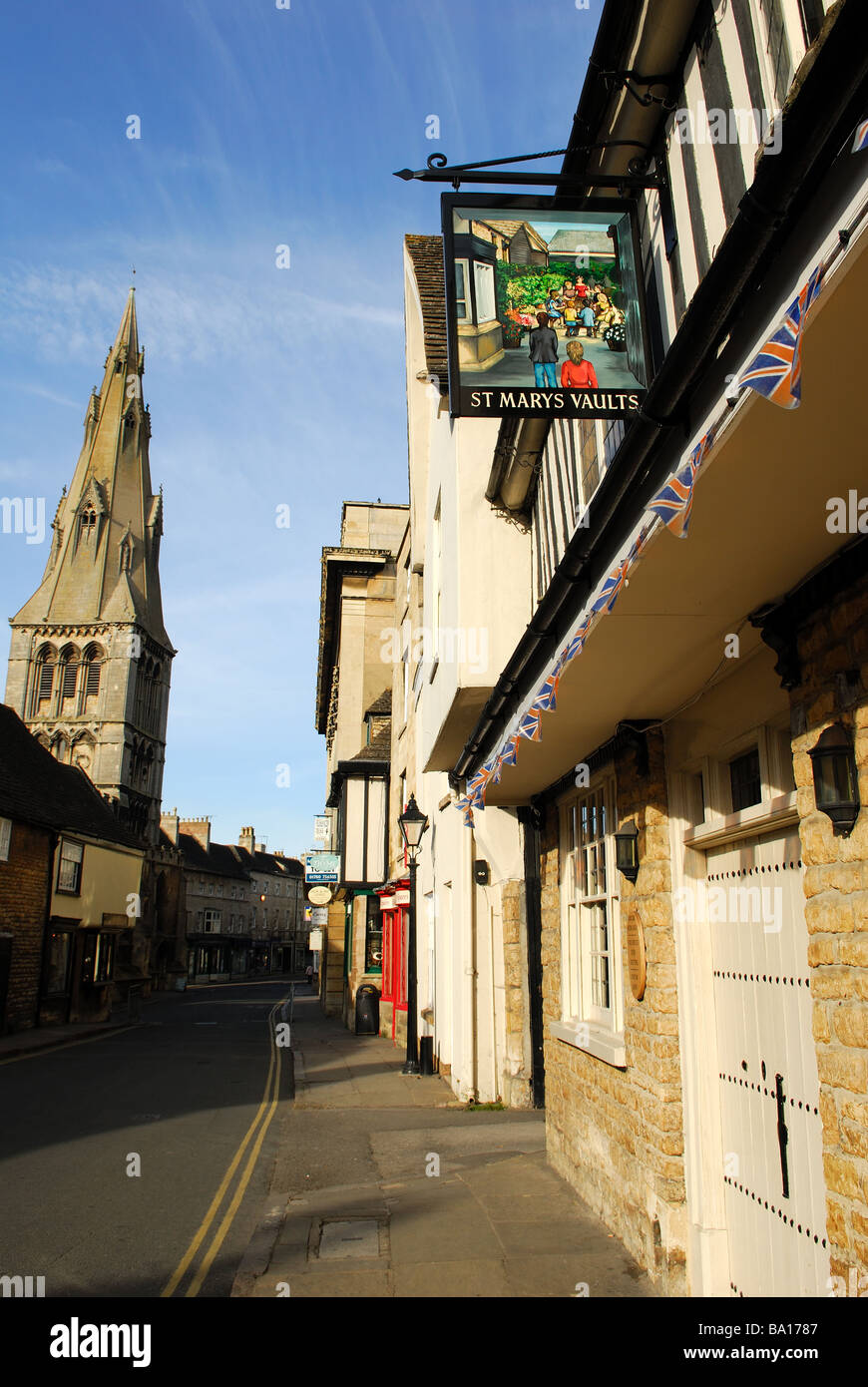 Stamford Lincolnshire Stock Photo Alamy