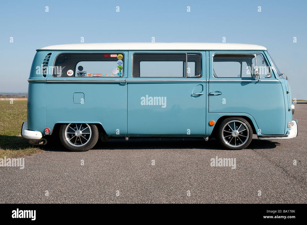 Volkswagen Type 2 Camper van 1969 Stock Photo - Alamy