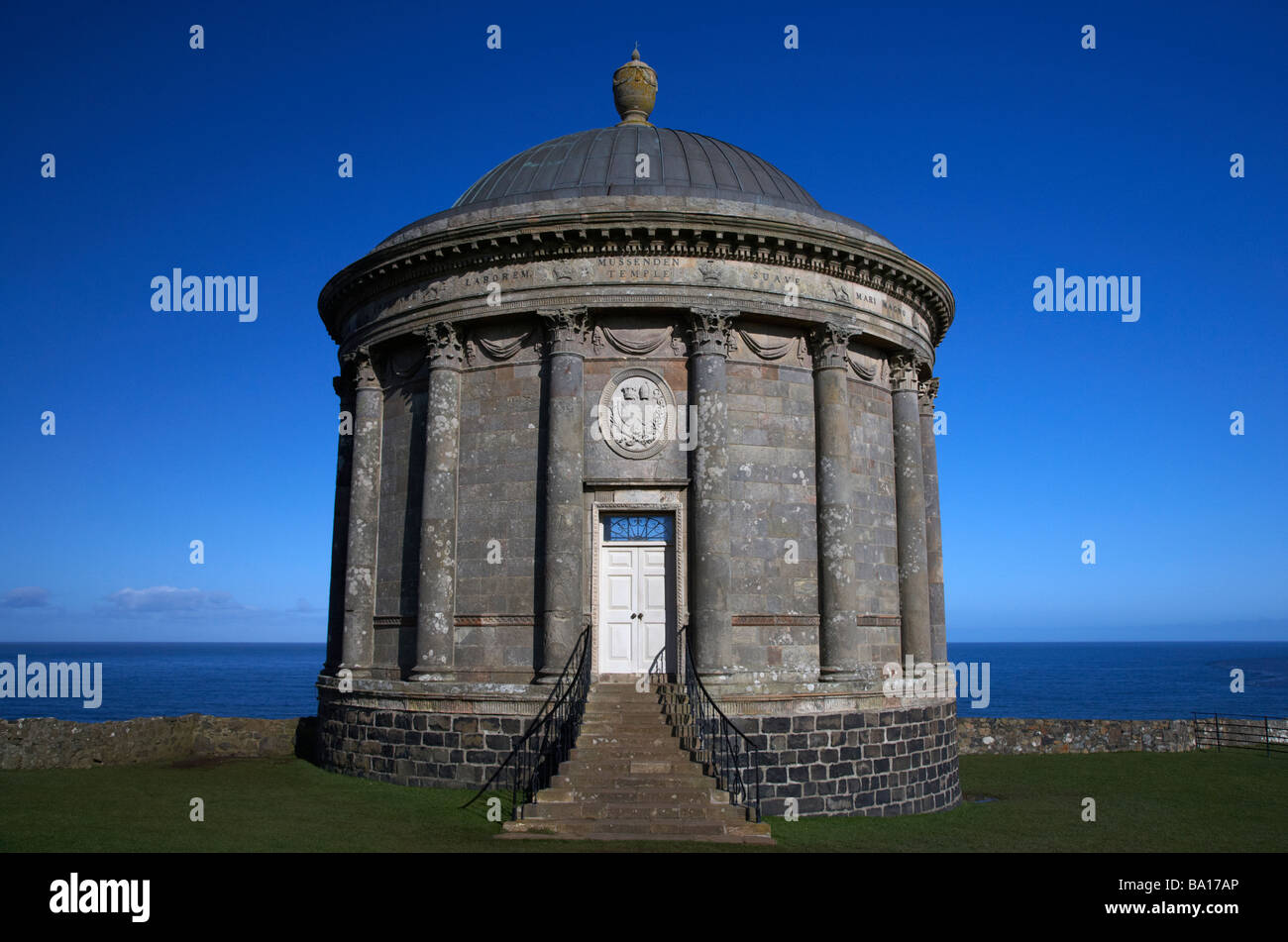 Mussenden Temple downhill county londonderry derry northern ireland Stock Photo
