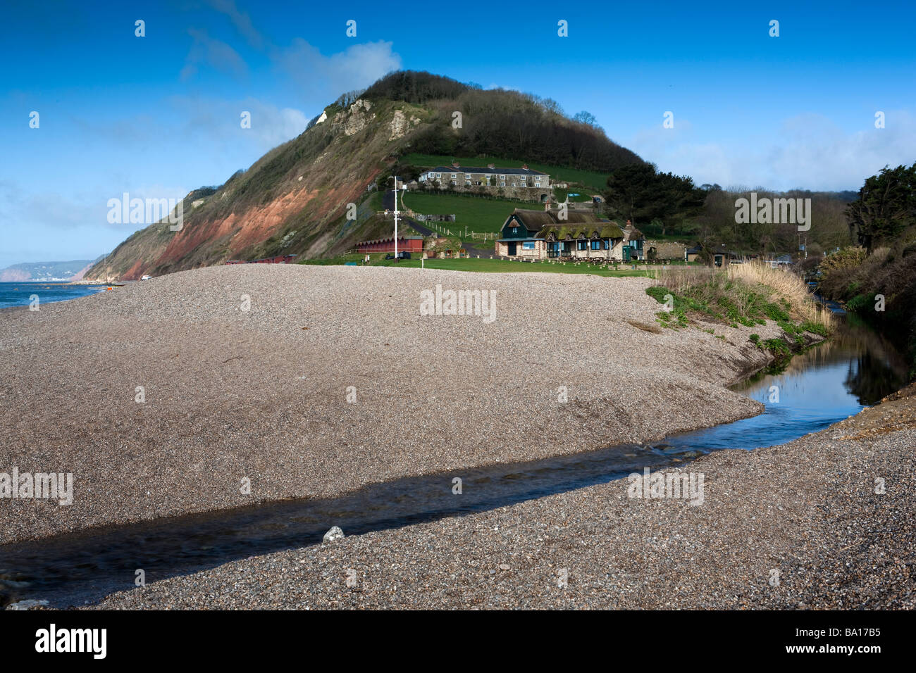 Branscombe beach. Devon. UK. Europe Stock Photo - Alamy