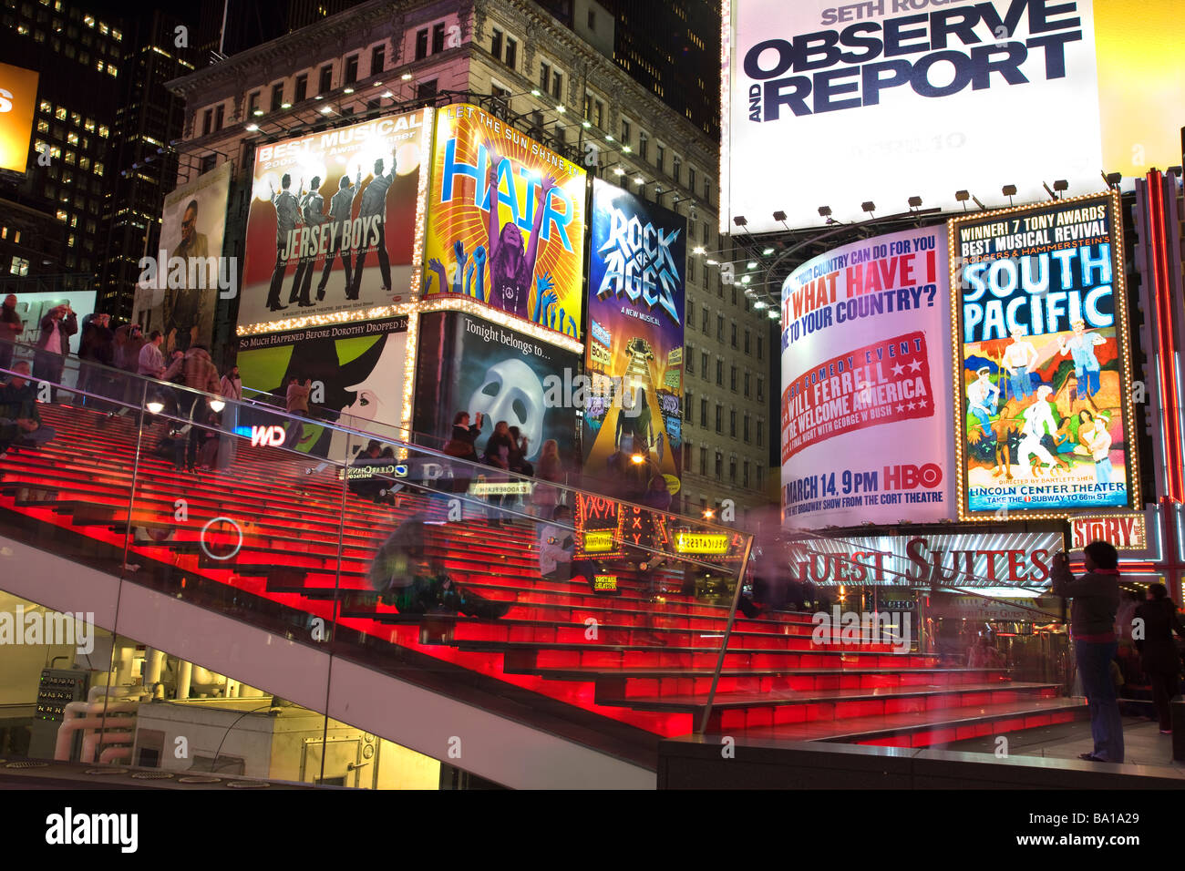TKTS BOOTH TIMES SQUARE MIDTOWN MANHATTAN NEW YORK USA Stock Photo Alamy