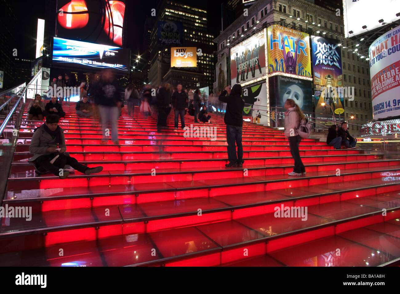 TKTS BOOTH TIMES SQUARE MIDTOWN MANHATTAN NEW YORK USA Stock Photo Alamy