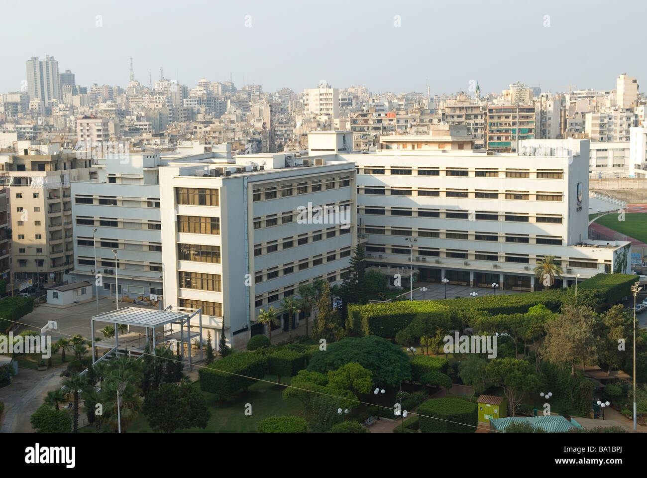 Beirut Arab University B.A.U Lebanon Middle East Asia Stock Photo - Alamy