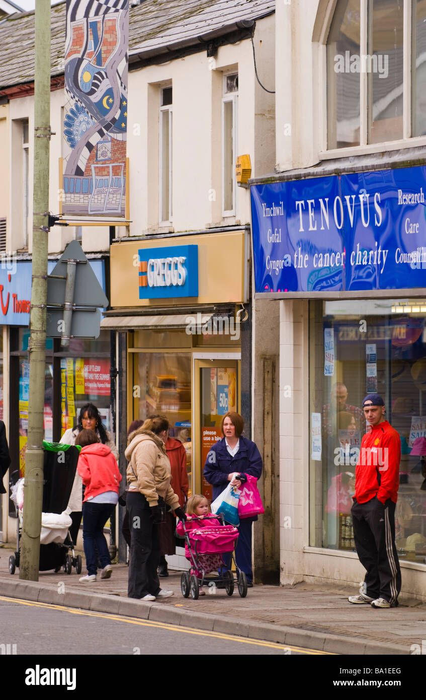 Rhondda street hires stock photography and images Alamy