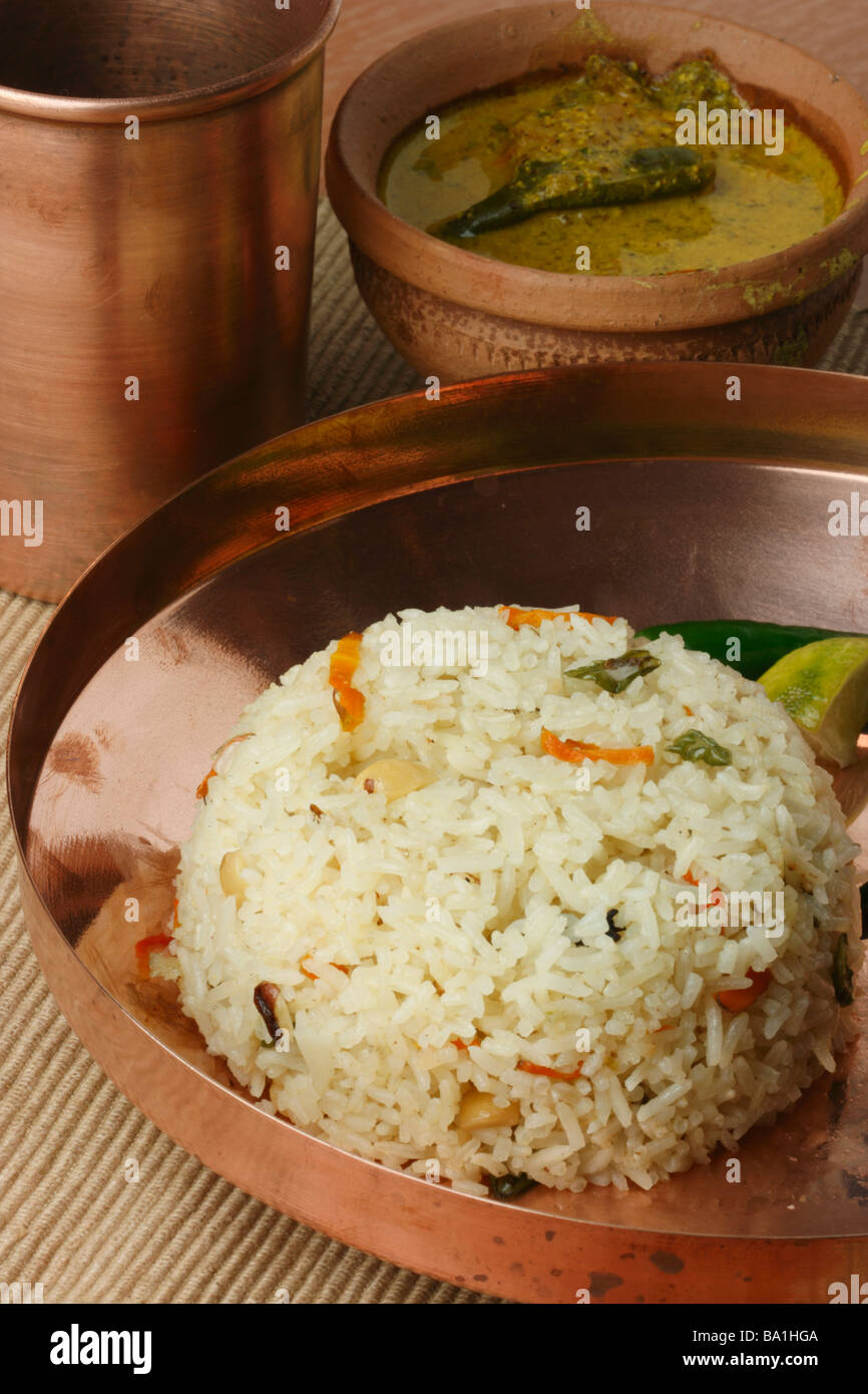 Ghee Bhaat is a rice based dish from Bengal which is made of basmati
