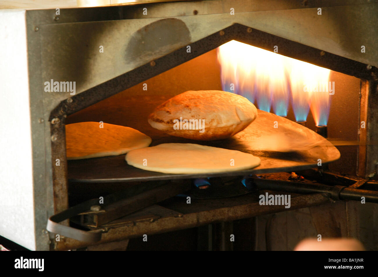 A Pitta Bread Oven At The Old City Of Jerusalem Stock Photo, Picture and  Royalty Free Image. Image 18180273.