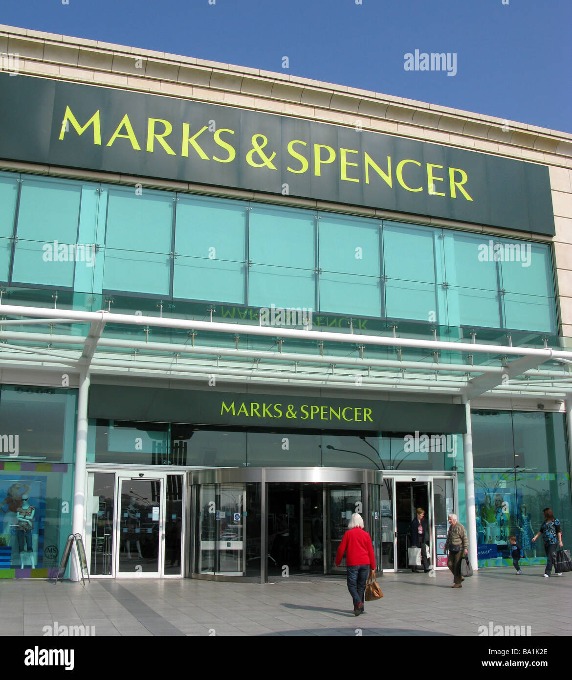 Marks & Spencer department store, Britain UK Stock Photo