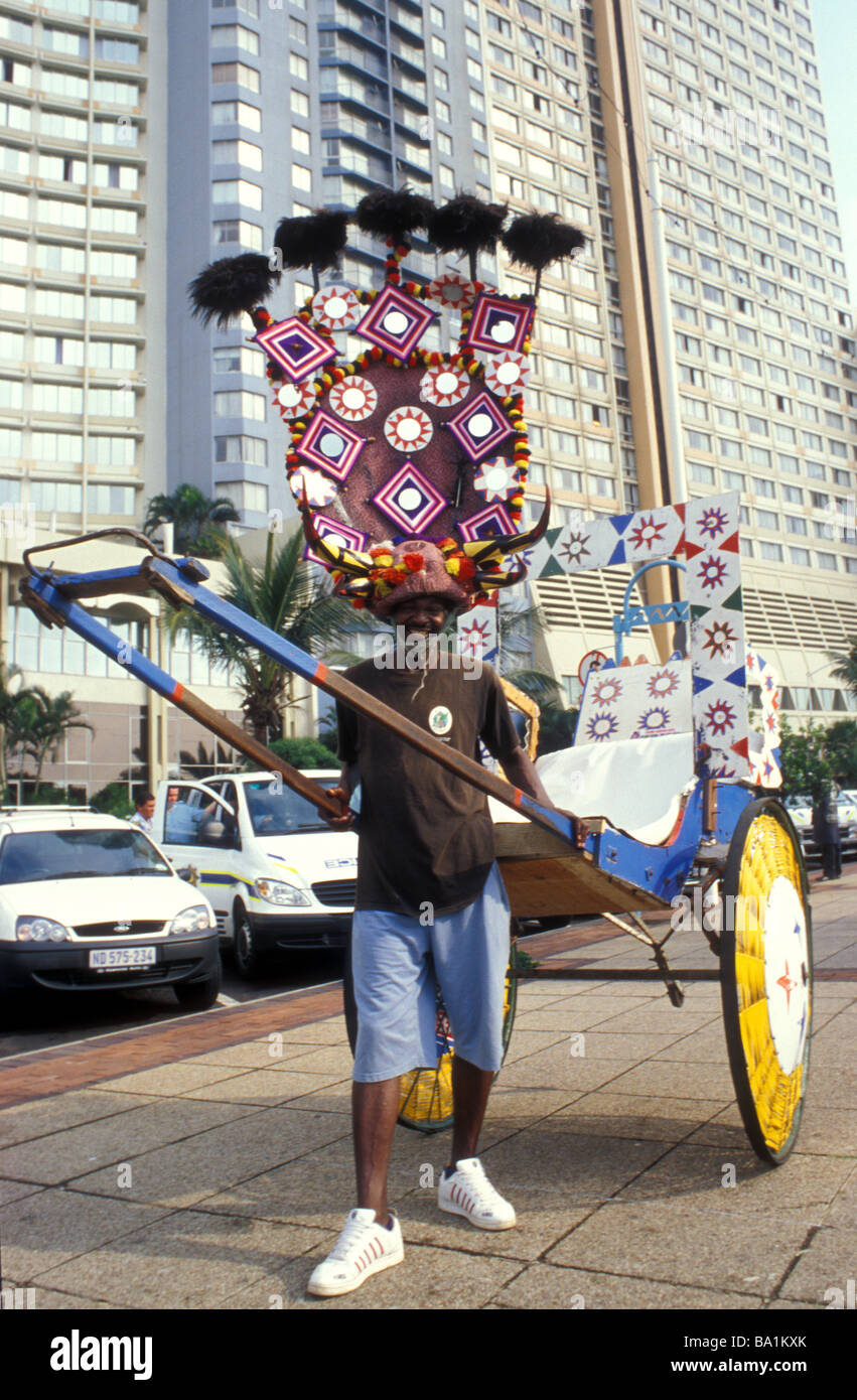 Durban rickshaw hi-res stock photography and images - Alamy