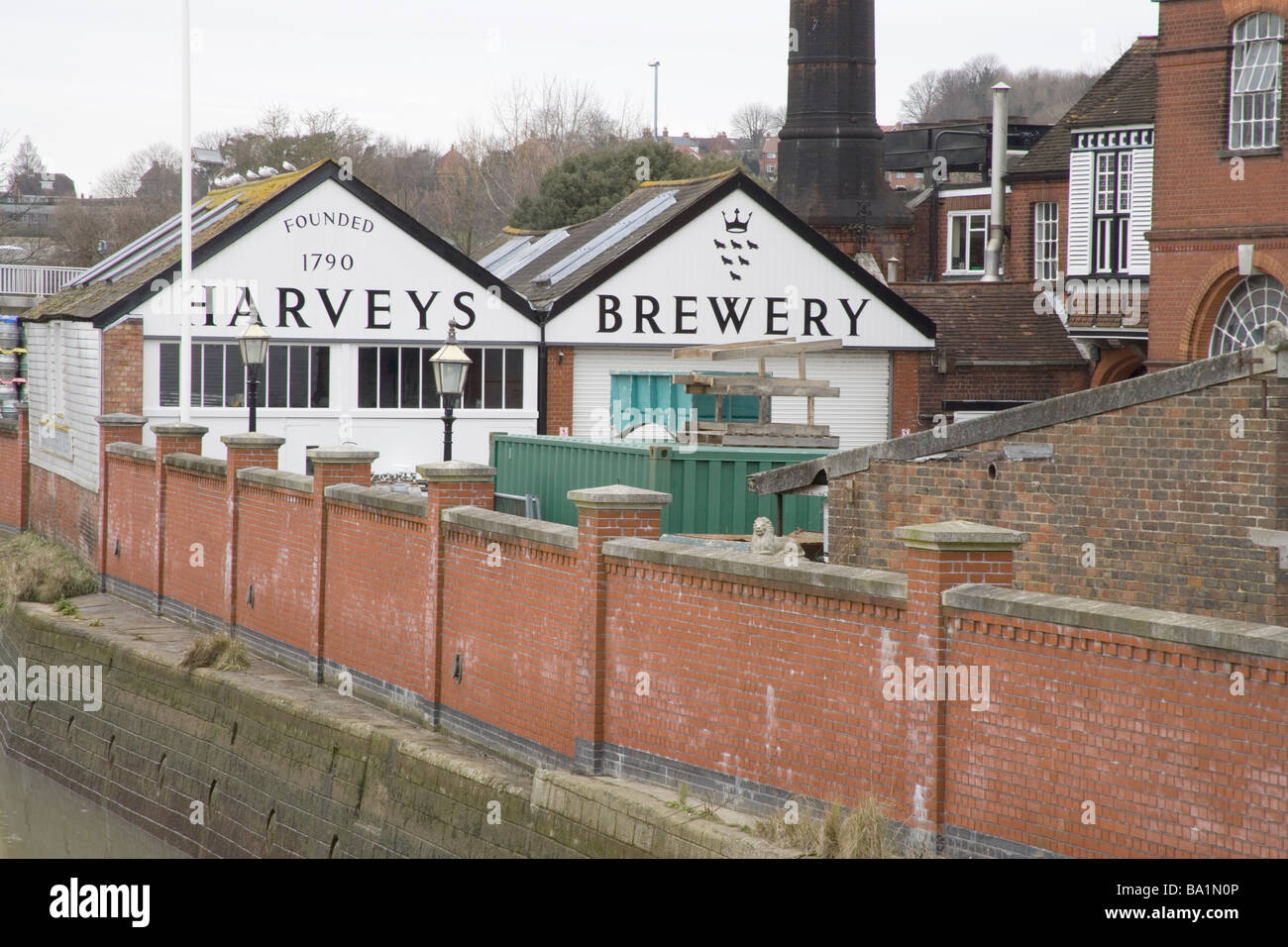 harveys brewery Lewes east sussex Stock Photo Alamy