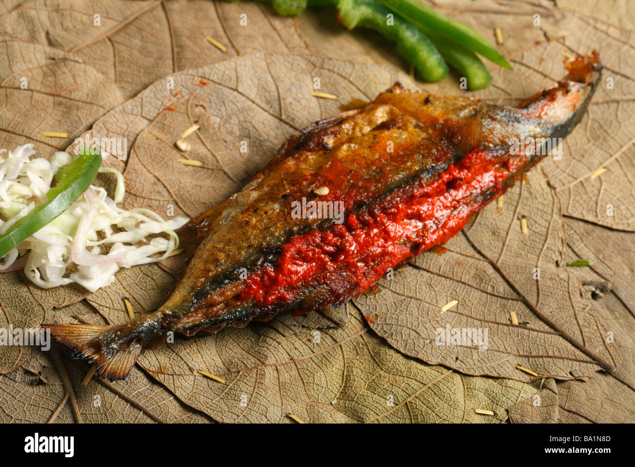 Goan Fish Rashado Fish Reacheado is a seafood from goan made from pomfret fish Stock ...