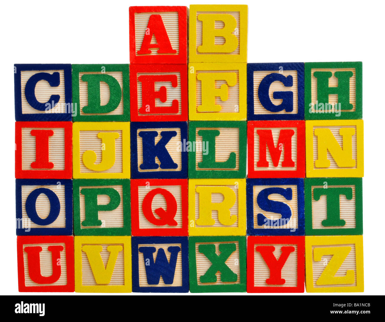 Letter blocks spell hi-res stock photography and images - Alamy