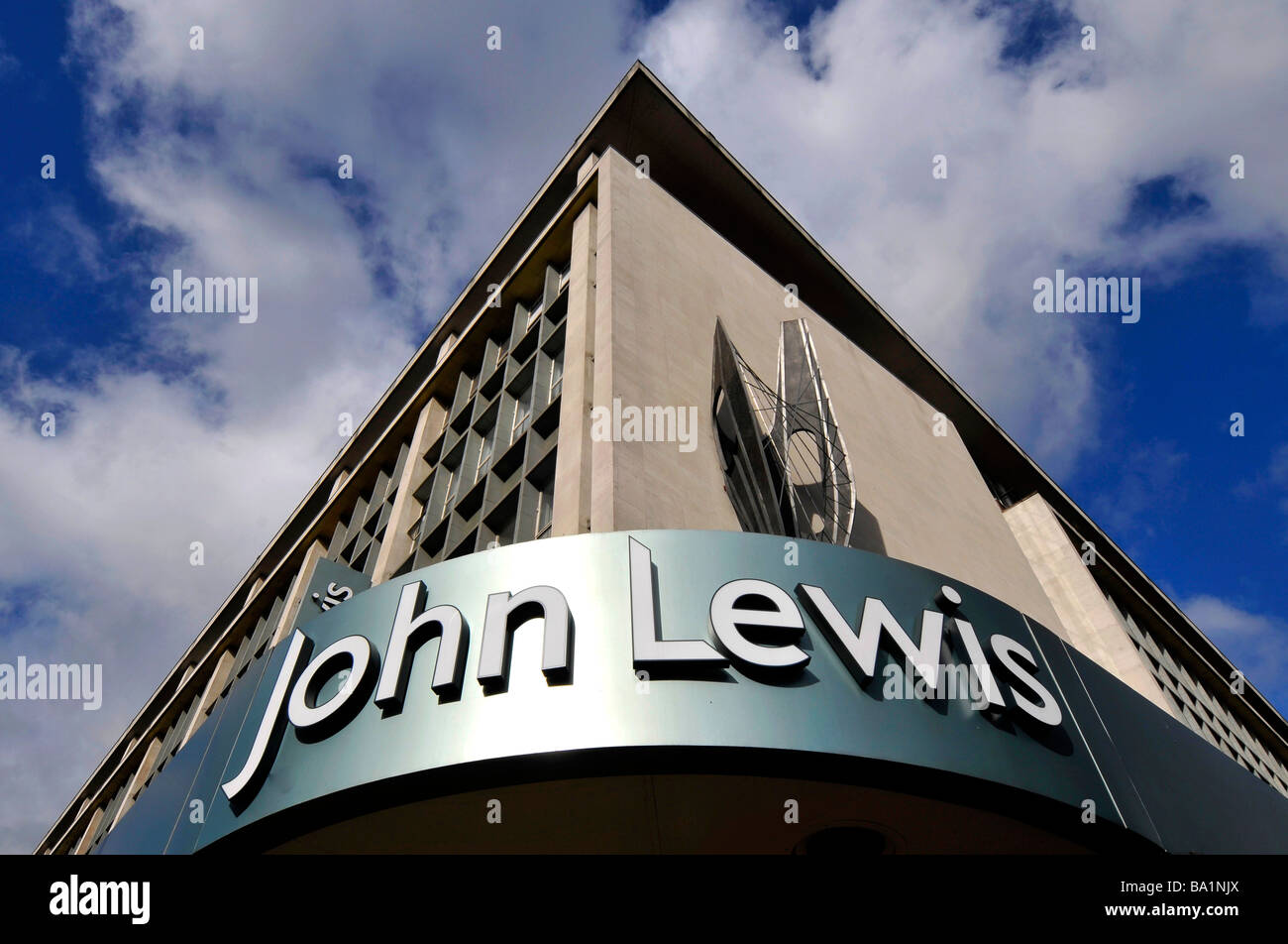 John Lewis department store in Oxford Street, London, Britain, UK Stock