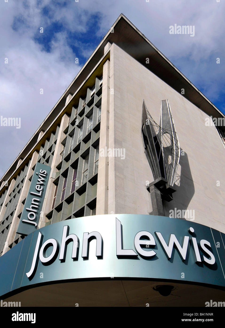 John Lewis department store in Oxford Street, London, Britain, UK Stock