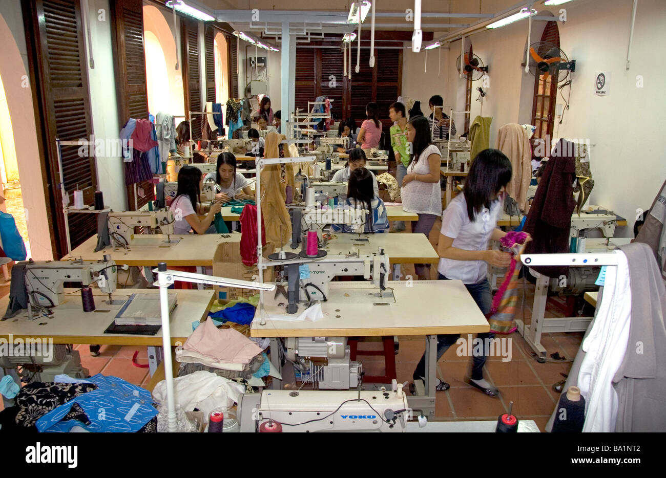 Clothes factory vietnam hires stock photography and images Alamy