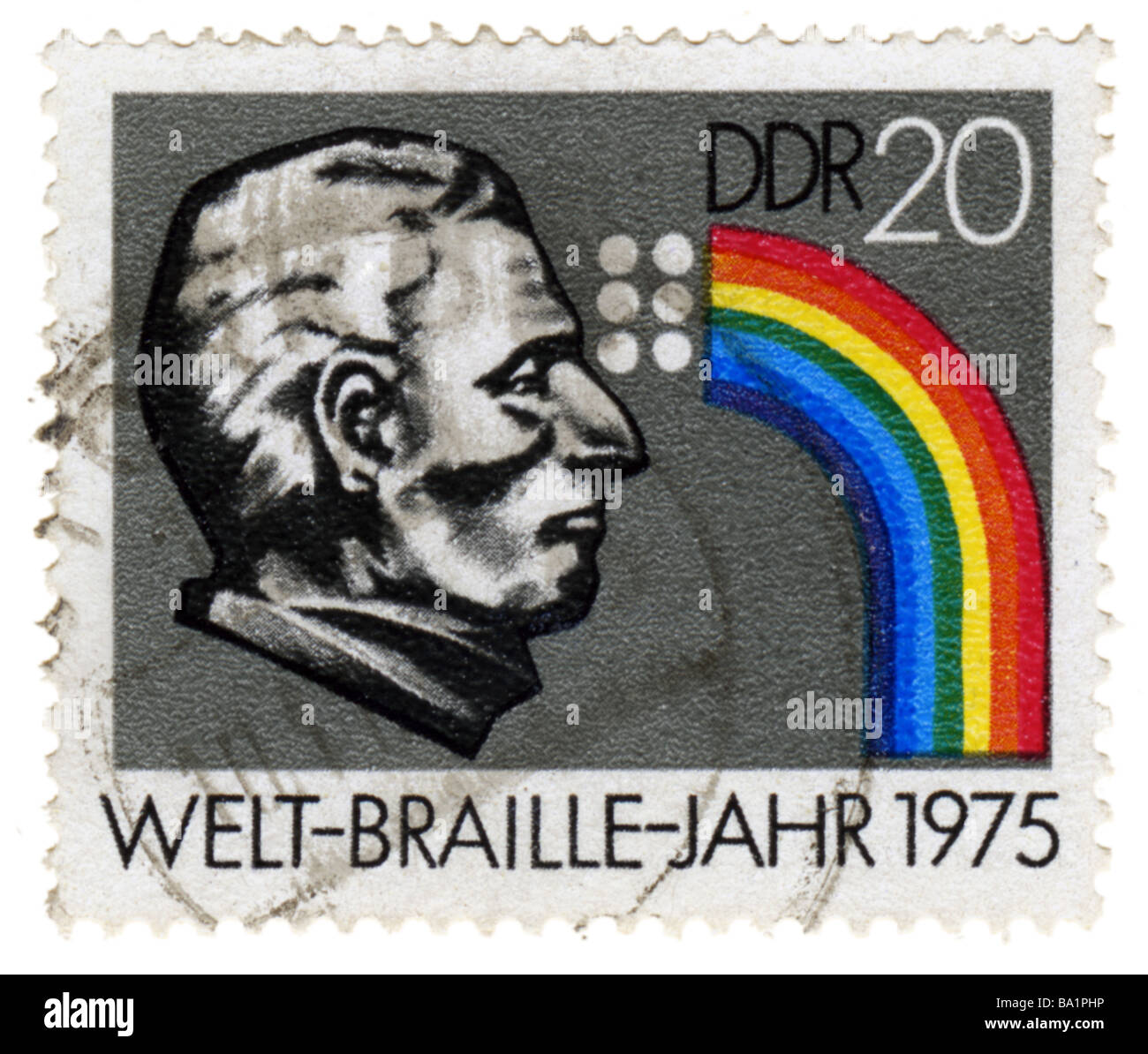 Braille, Louis, 4.1.1809 6.1.1852, French blind teacher, inventor of