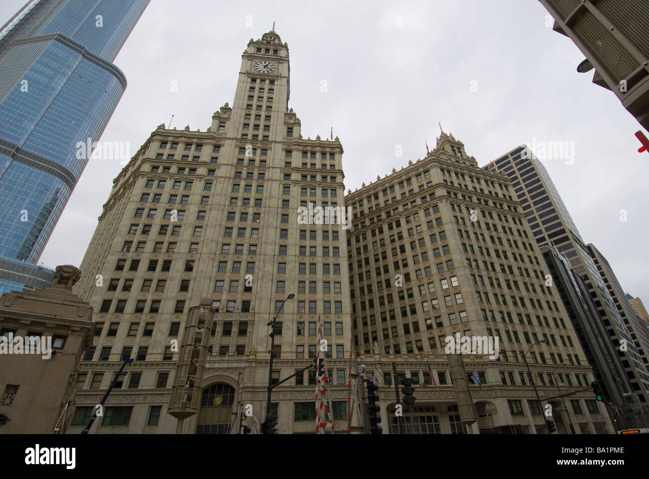 The Wrigley building on Michigan Ave in Chicago USA Stock Photo