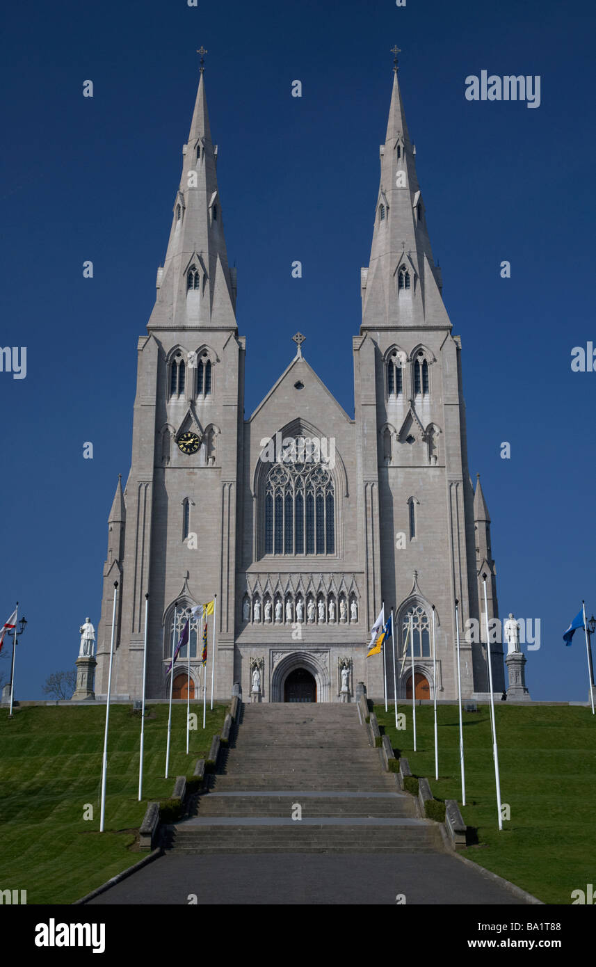 St Patricks Roman Catholic cathedral in Armagh City county armagh northern ireland Stock Photo