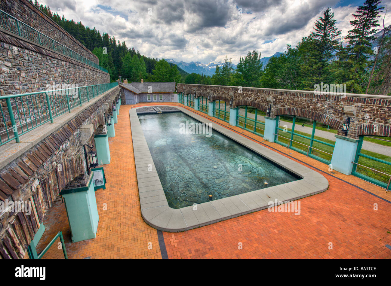 Cave and Basin Pool Cave and Basin National Historic Site Sulphur Mountain Banff National Park