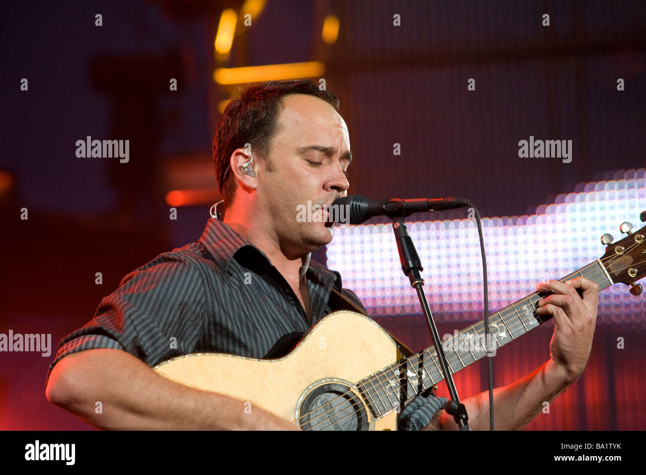Dave Matthews performs at the Mile High Music Festival in Denver Stock