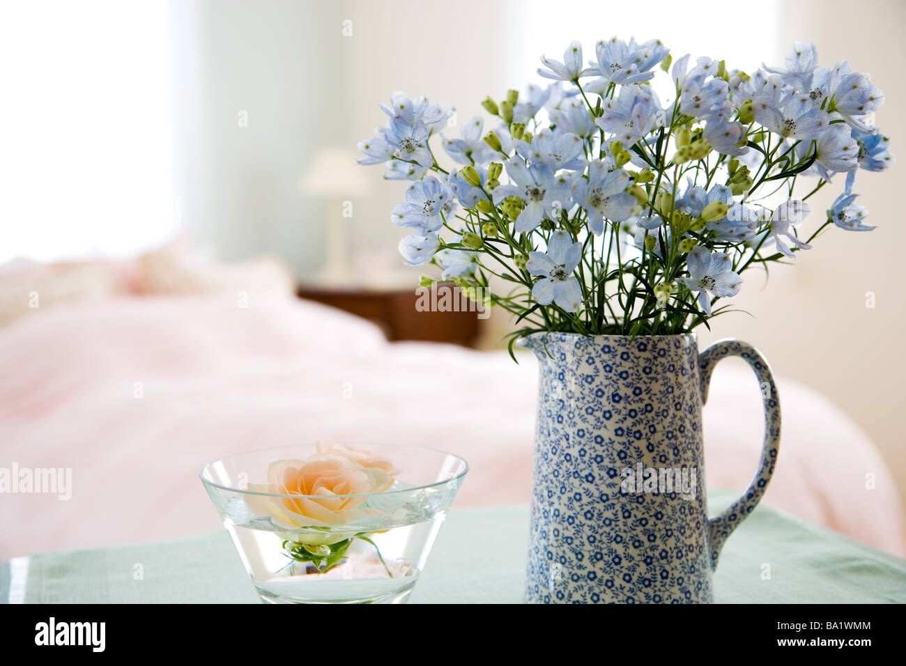 Floating Flower Arrangement Stock Photos Floating Flower