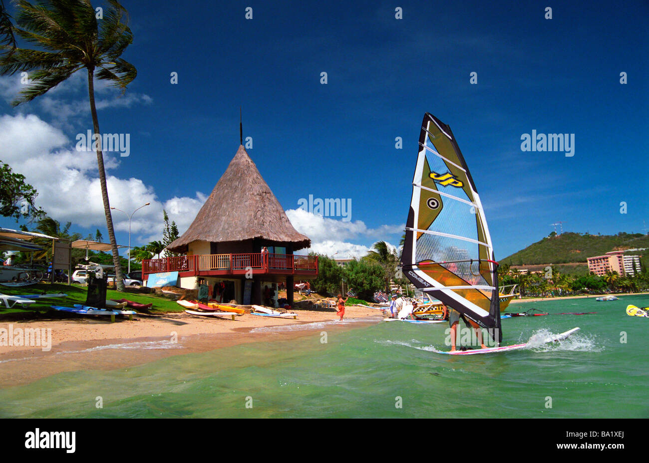 ANSE VATA NOUMEA NEW CALEDONIA Stock Photo