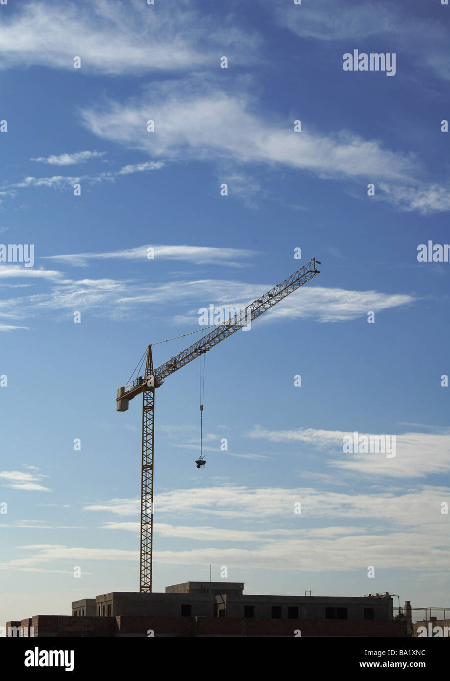 tower-crane-and-wheelbarrow-almoradi-costa-blanca-stock-photo-alamy