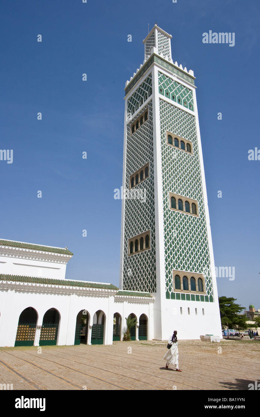 The Grand Mosque in Dakar Senegal Stock Photo