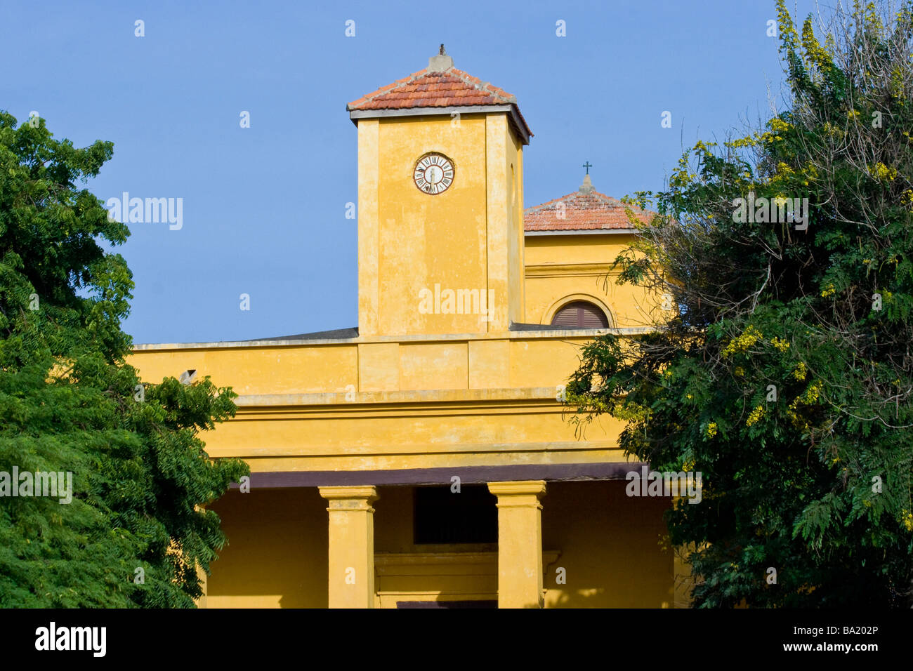 St Charles Borromee Christian Church on Ile de Goree off of Dakar