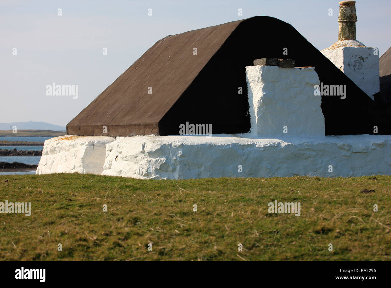 Tiree traditional house Stock Photo Alamy