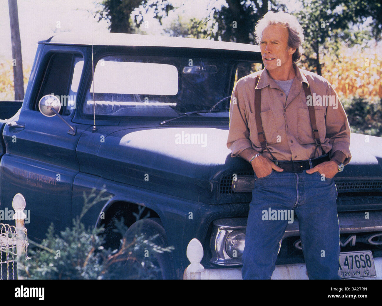 BRIDGES OF MADISON COUNTRY 1995 Warner film with Clint Eastwood Stock Photo