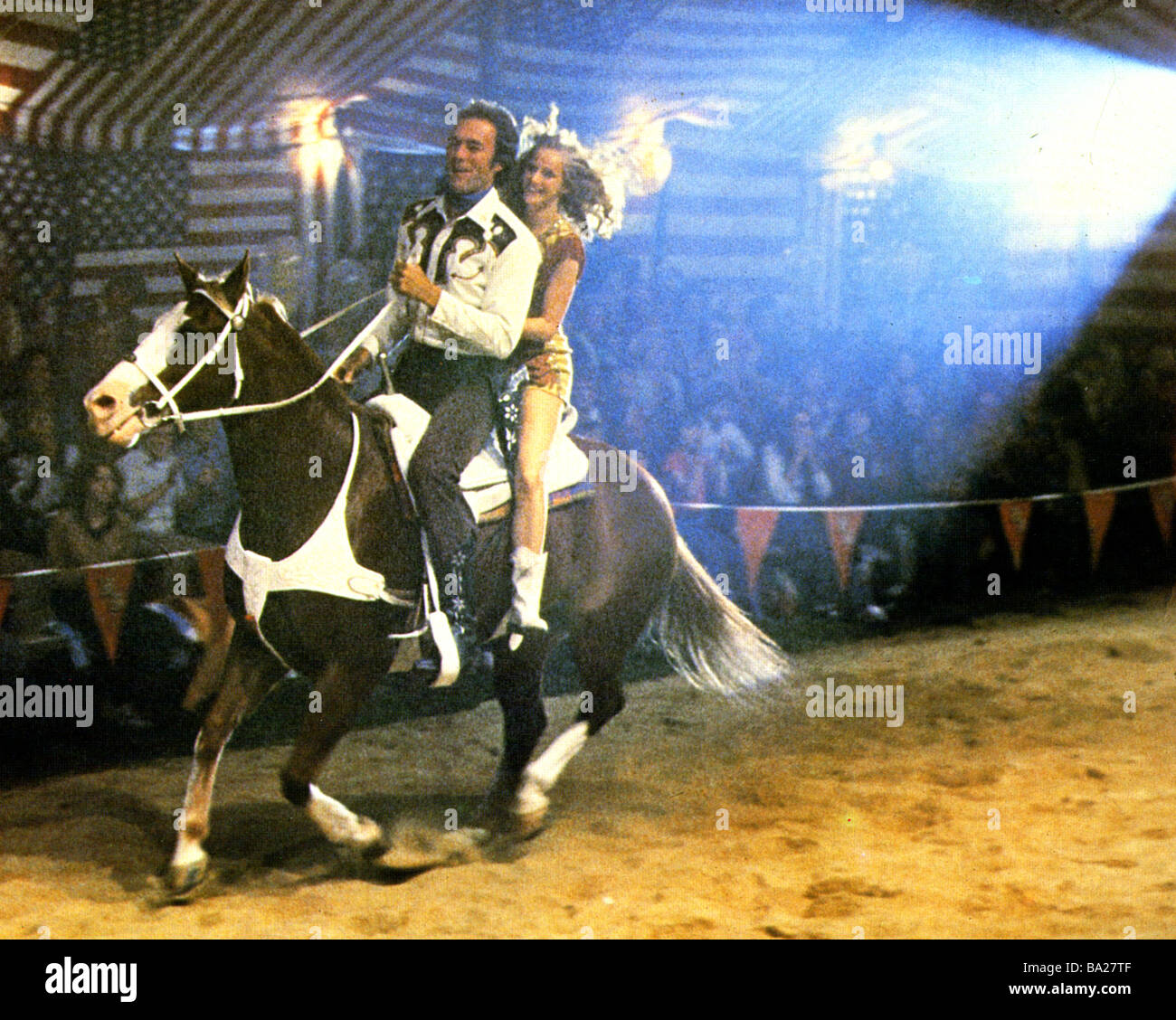 BRONCO BILLY  1980 Warner/Second Street film with Clint Eastwood and Sandra Locke Stock Photo