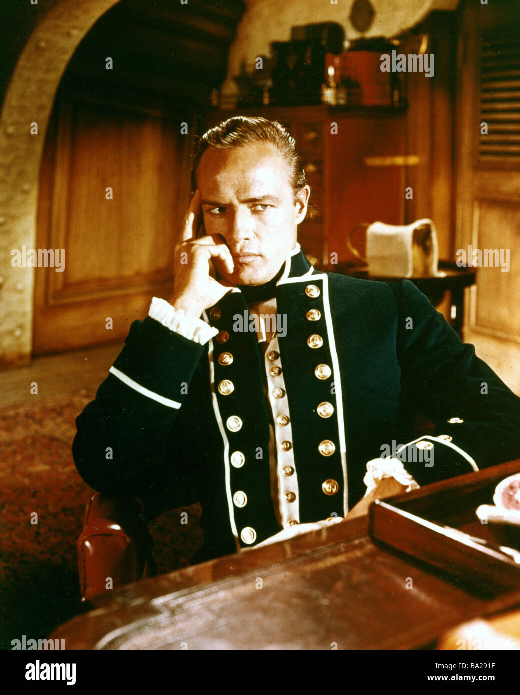 MUTINY ON THE BOUNTY  1962 MGM film with Marlon Brando Stock Photo