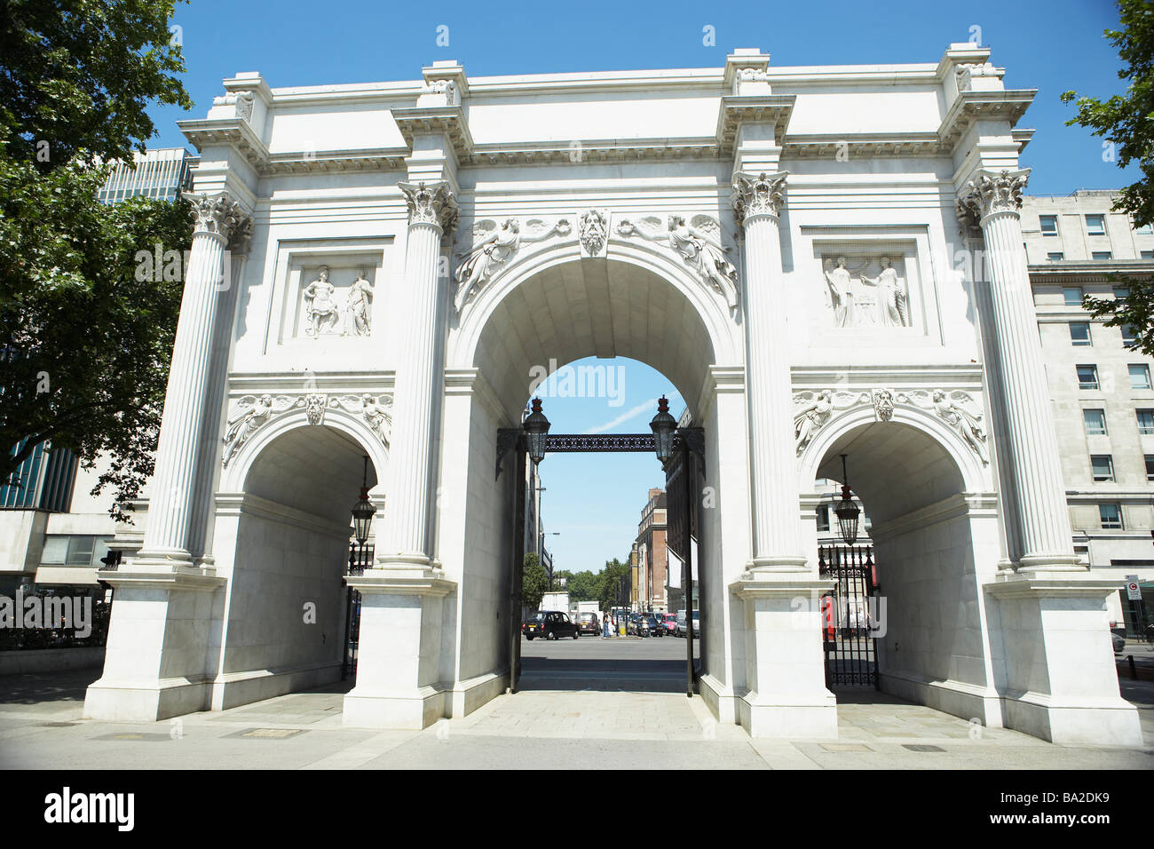 Marble Arch, London, England Stock Photo Alamy