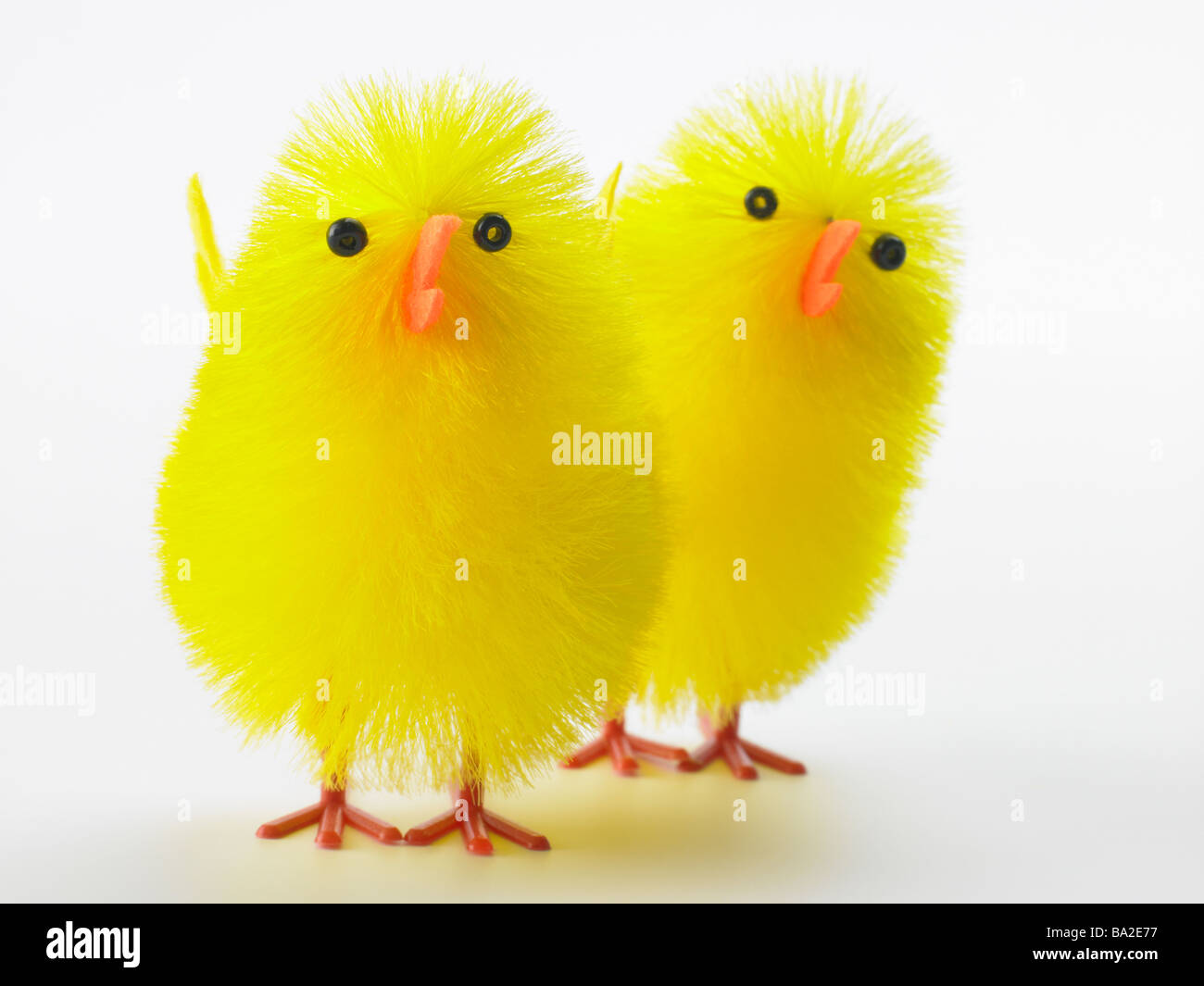 Toy Chick For Easter Celebrations Stock Photo