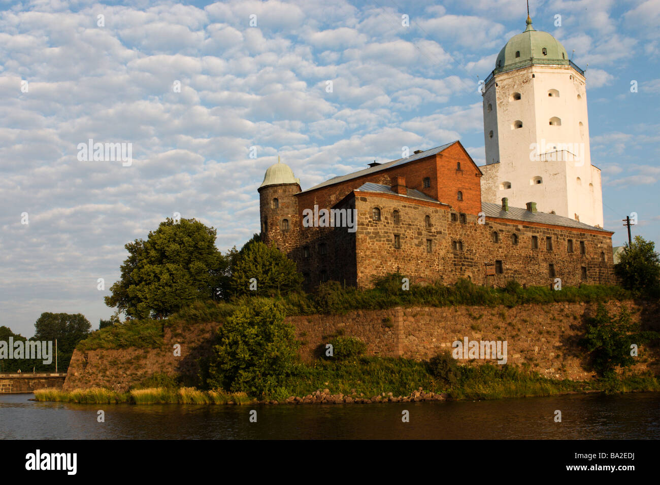 View of castle, SaintPetersburg region Stock Photo Alamy