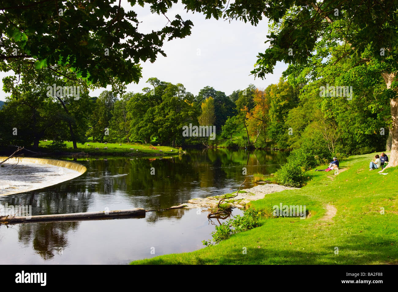 Horseshoe Falls Llangollen Canal Llangollen Denbighshire North Wales