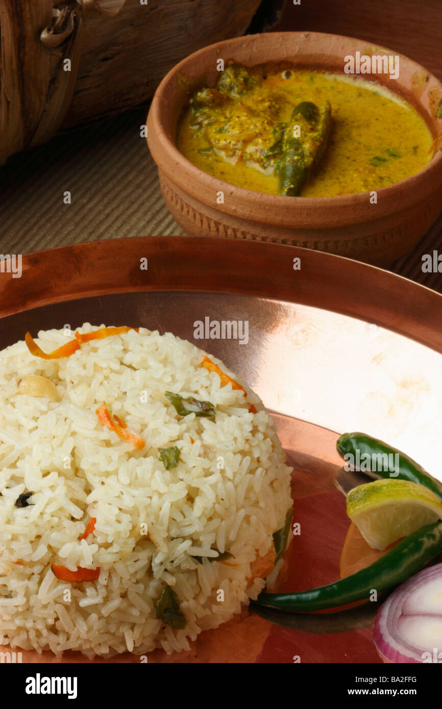 Ghee bhatt is an Indian rice based dish from bengal which is prepared