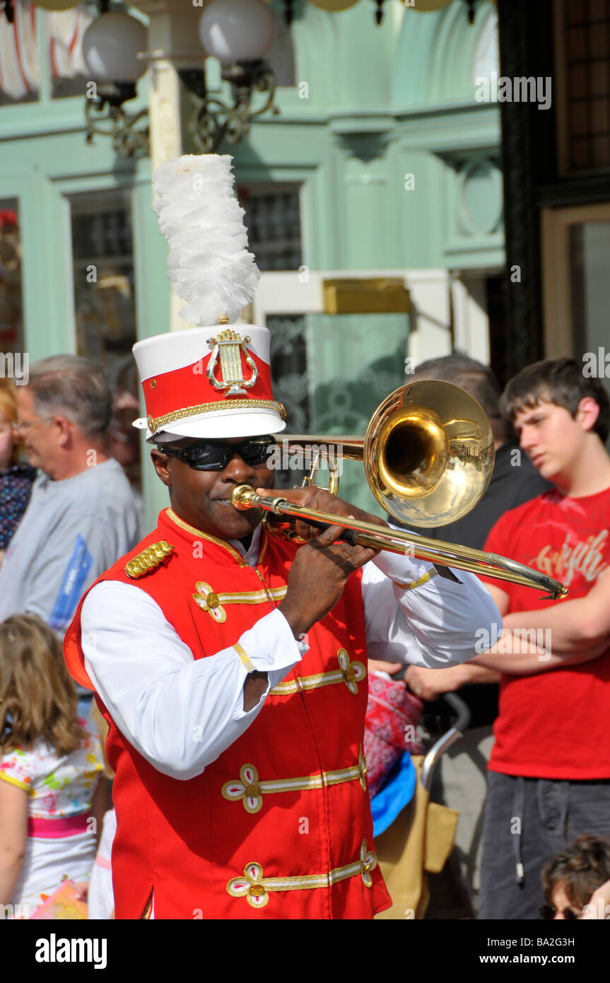 Trombone Player In Band In Stock Photos & Trombone Player In Band In Stock Images Alamy
